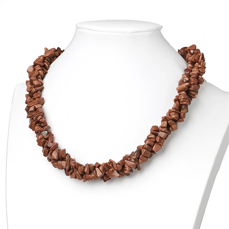 Golden sand stone Irregular Brown beads size for handmade diy necklace bracelets jewelry making both men and women gifts | Украшения и