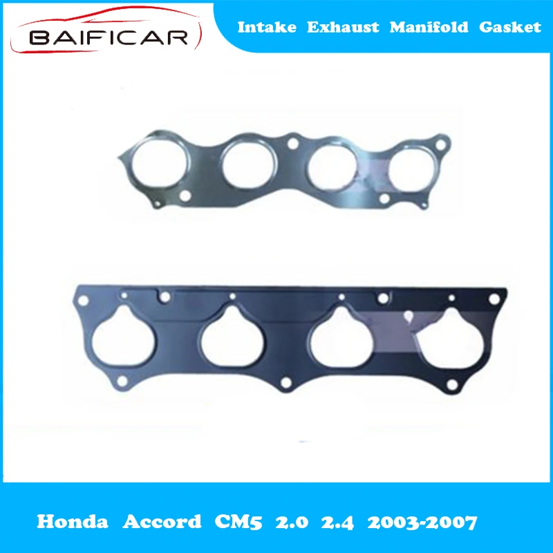 Baificar новый оригинальный 1 шт. Впускной Выпускной коллектор прокладка для Honda Accord