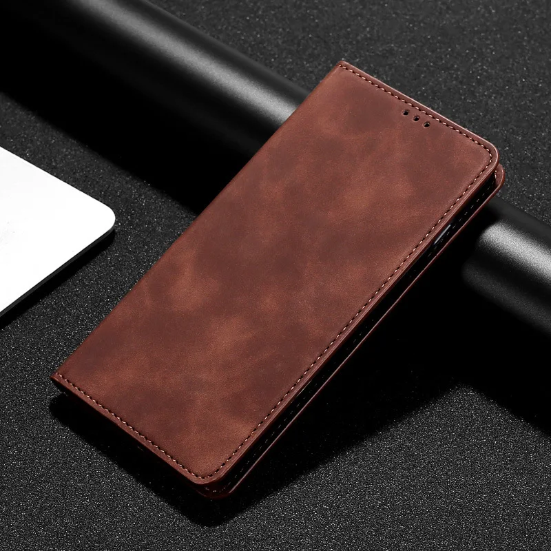 Ретро Чехол-Кошелек из матовой искусственной кожи с откидной крышкой для Xiaomi