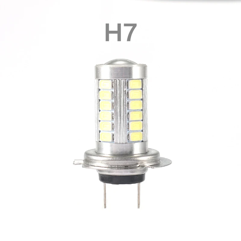 1 шт. Автомобильная противотуманная фара P21W H4 H7 H8 H11 H10 H16(jp) 9005 hb3 9006 hb4 1156 33SMD