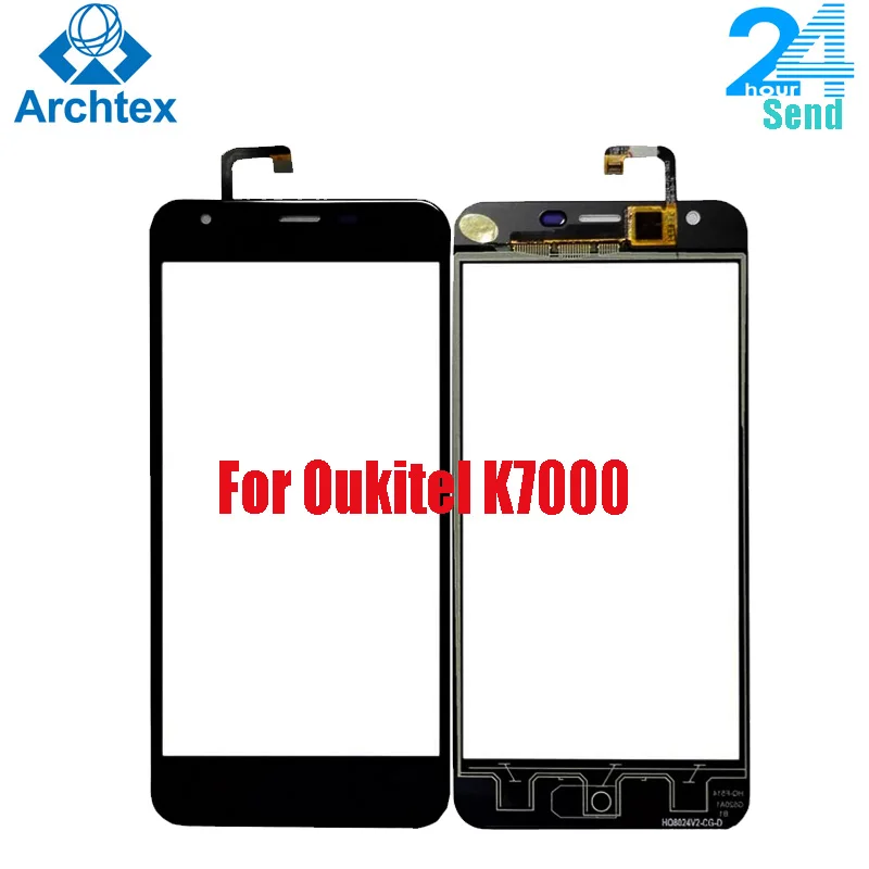 Для оригинального сенсорного экрана Oukitel K7000 Сенсорная панель стеклянный