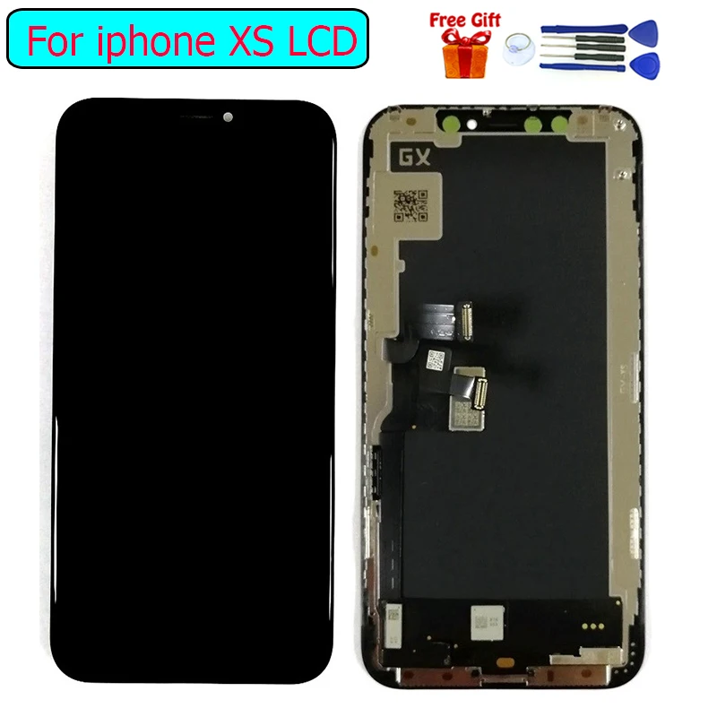 

OLED GX For iPhone xs Display LCD Screen Replacement for iPhone xs lcd display screen module
