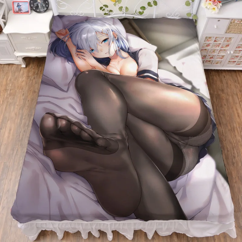 Offerte Aggiornamento Di Novembre Giochi Anime Giapponesi Collezione Kantai KanColle Lenzuolo In Fibra Di Latte E Coperta Di Flanella Trapunta Estiva 150x200cm