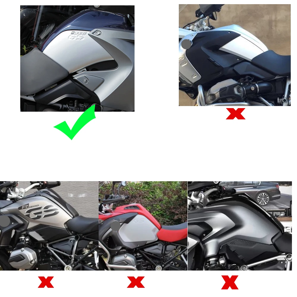 Наклейки R1200GS ADV для BMW R1200 GS Аксессуары приключений мотоциклов коврик танка