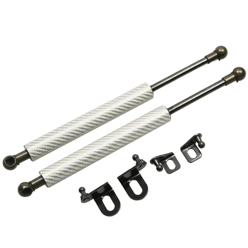 normal black Для Nissan SILVIA S15 200SX SR20DET 1999-2002 2x передний капот изменить углеродное волокно газовые стойки Лифт поддержка амортизатор - Цвет: normal black