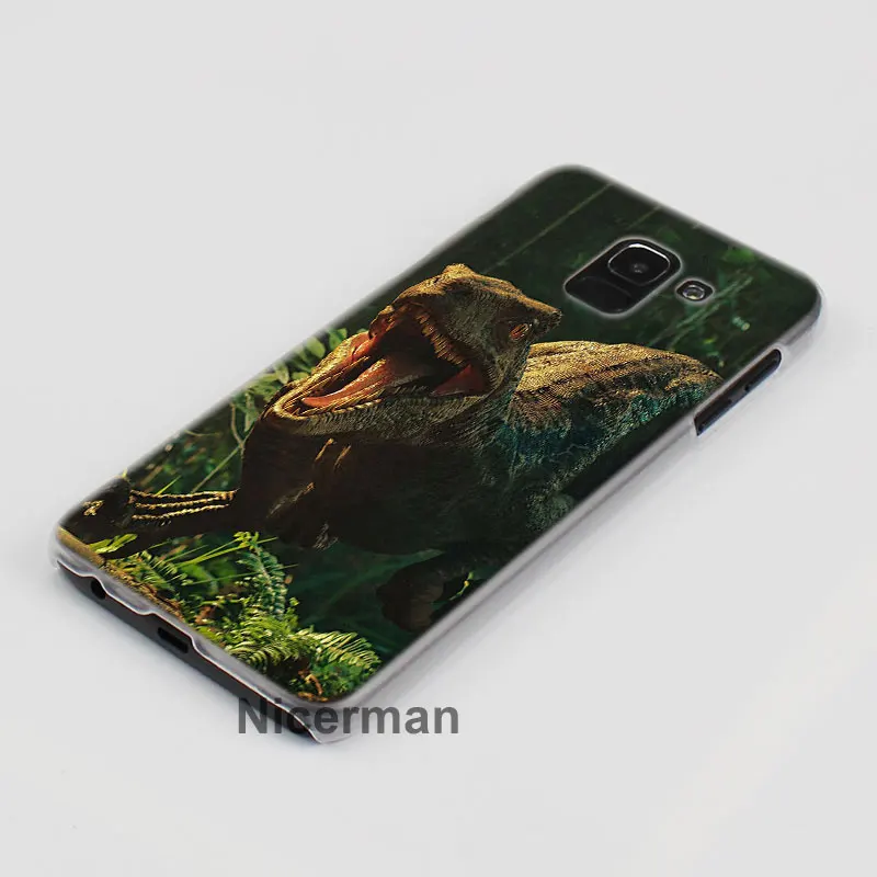 Динозавры юрского периода телефонные чехлы для samsung Galaxy A10 A20e A30 A40 A50 A60 A70 A80 A6 A8+ A7 A9 жесткий чехол из поликарбоната