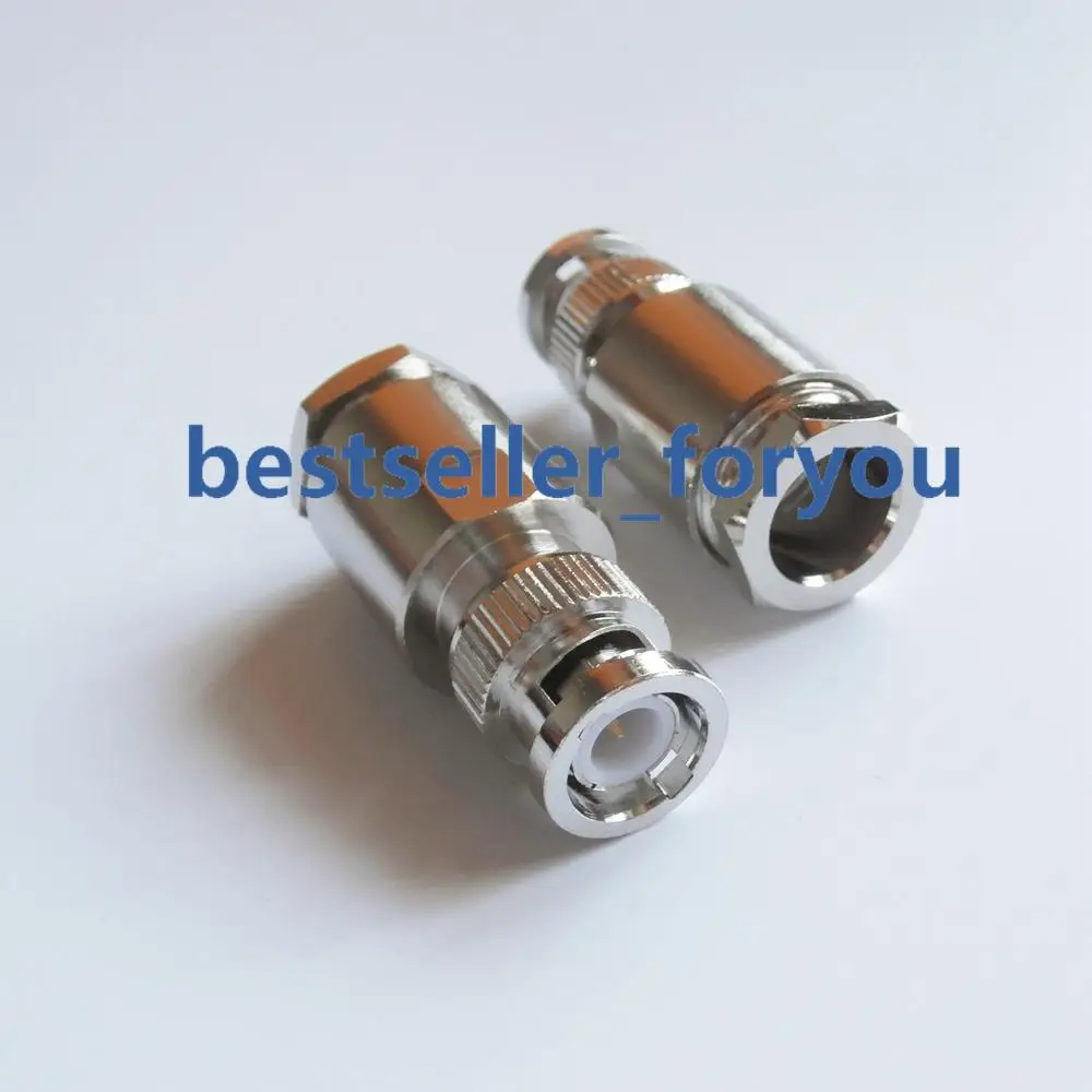 

10x BNC Q9 зажим Штекерный разъем для LMR400 RG8 RG213 RG214 RF коаксиальный кабель