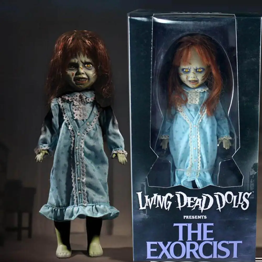 

Mezco Action Figure Horror Living Dead Dolls The Exorcist Joint Movable Action Figure s Toys Halloween Gift