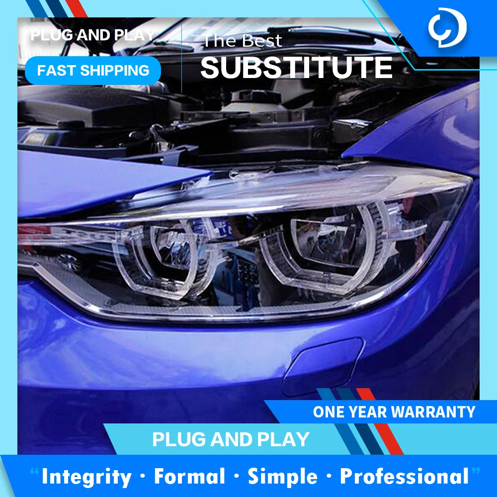 

Стайлинг автомобиля фары для BMW 3 серии F30 F35 320i светодиодный ная фара 2013-2016 передняя лампа DRL фотообъектив автомобильный
