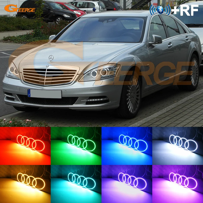 RF Дистанционное Bluetooth приложение многоцветный RGB комплект светодиодов глаза