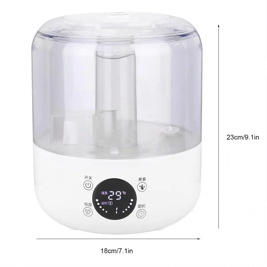 Aroma Diffuser 2.5L Large Capacity Intelligent Humidifier Ultrasonic Mute Aromatherapy Air Mist Purifier for Home Office New | Бытовая