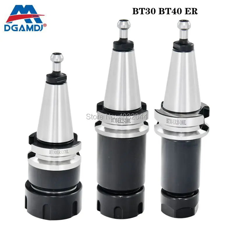

Держатель инструмента BT30 BT40 CNC высокоточный ER11 ER16 ER20 ER25 ER32-75 / 90L Точность 0,001 мм