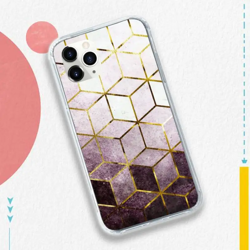 

luxury Marbled pattern Phone Case for iPhone 11 12 pro XS MAX 8 7 6 6S Plus X 5S SE 2020 XR
