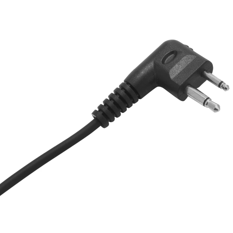 (2 комплекта) 2-контактный усовершенствованный D-образный Клип-ухо Ptt гарнитура