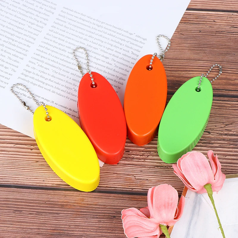 

Foam Floating Buoyant Keychain For Water Sports Boat Swimming Oval Keyring Key Kayak Canoe Rafting Surf Accessory