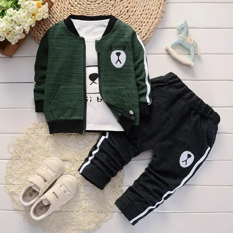 kids Boys Clothing Set Autumn Spring Children Fashion Cotton Suits Outfits Kids Tracksuit Sets for baby Clothes |