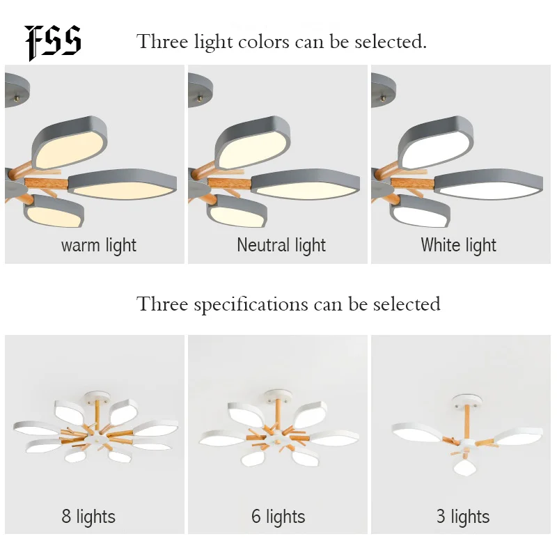 Светодиодный потолочный светильник Fss современные подвесные светильники для