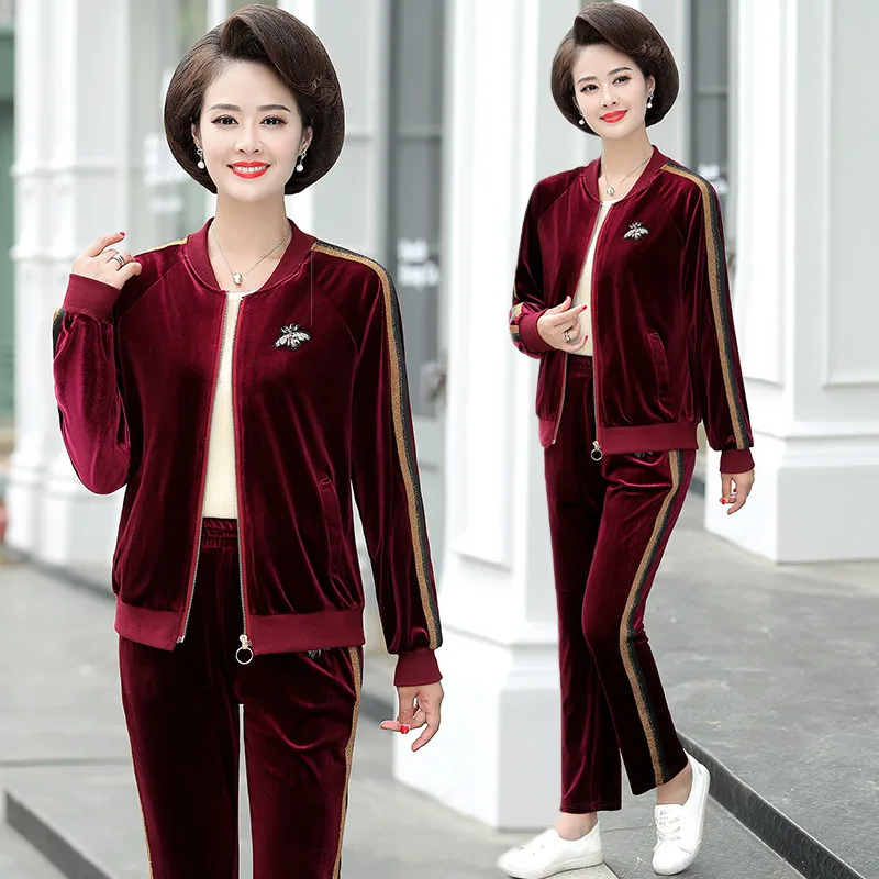 Новинка 2020 женская спортивная одежда размера плюс 4XL весенне-осенний комплект из