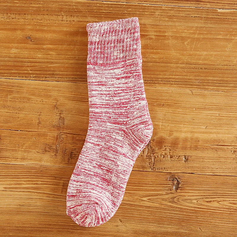 Зимние толстые носки из шерсти мериноса лыжные ботинки женские для бега зимние