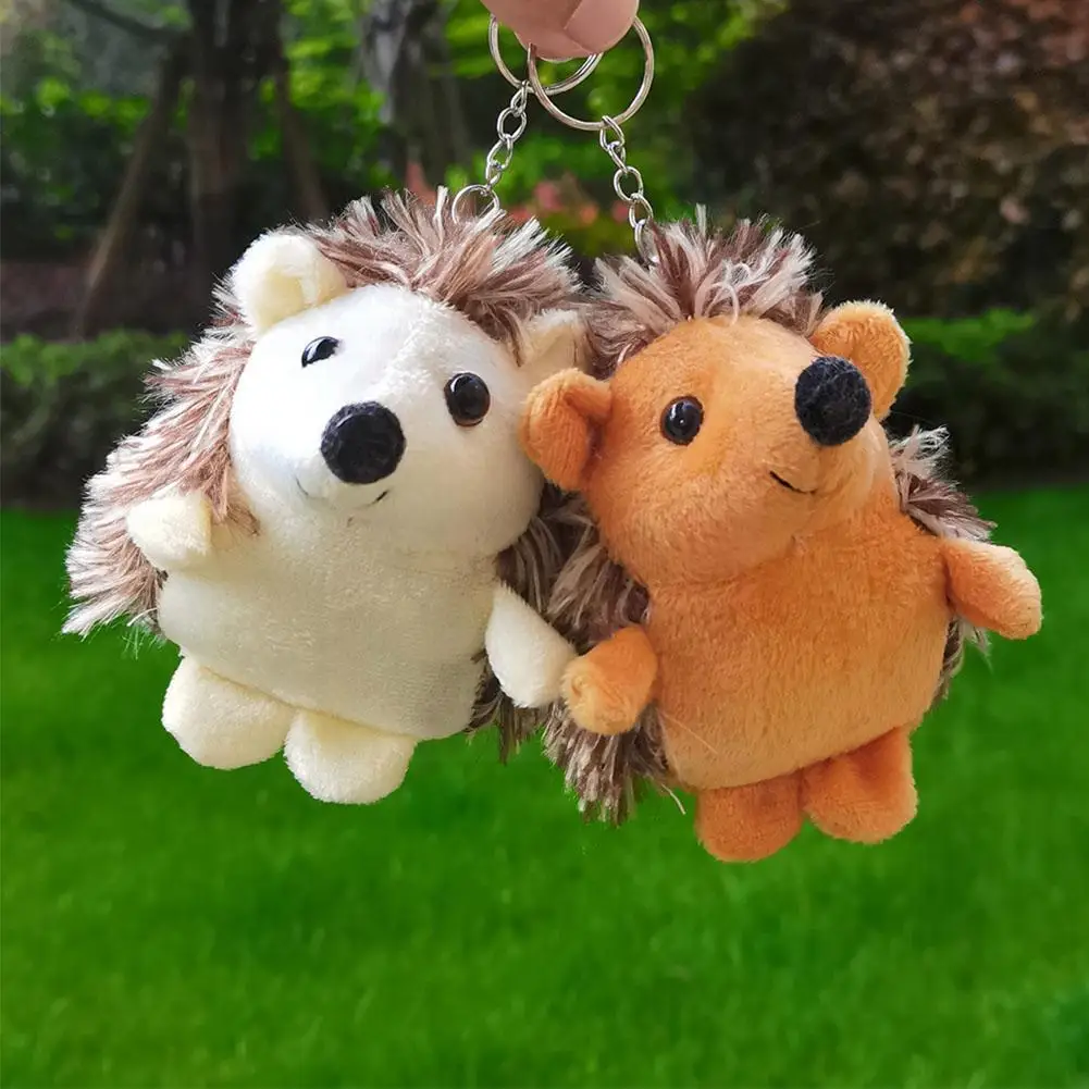 

10 см Ежик Мягкие плюшевые игрушки брелок Подвеска плюшевая мягкая игрушка мультяшная плюшевая игрушка мягкая для детей Детский подарок R2O6