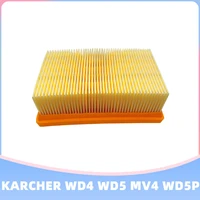 replacement flat pleated filter for karcher mv4 mv5 mv6 wd4 wd5 wd6 home garden multi purpose vacuum cleaners spare parts