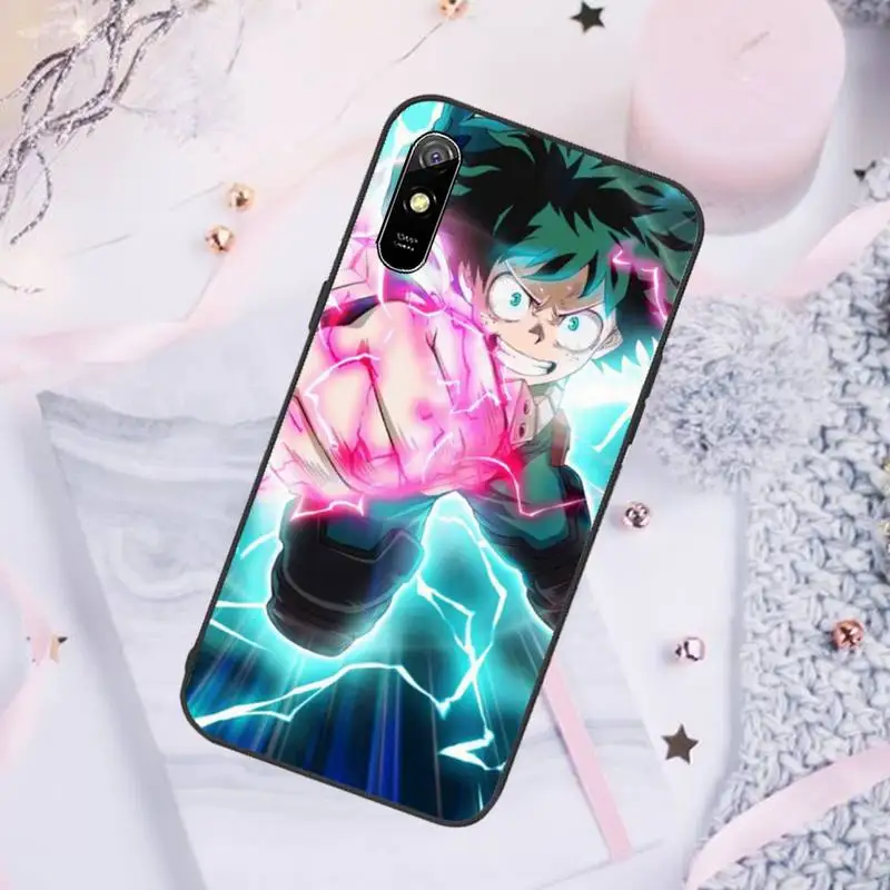 

Anime my hero academia figure Phone Case For Xiaomi Redmi note 8 9 pro 7 8T 9A 9S K20