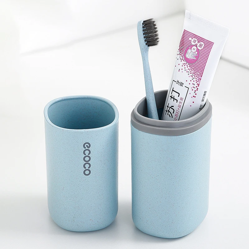 

ECOCO Wash Cup Portable Toothbrush Cup Travel Toothbrush Cup Holder,for Household Toilets and Bathrooms Travel Accessories Tools
