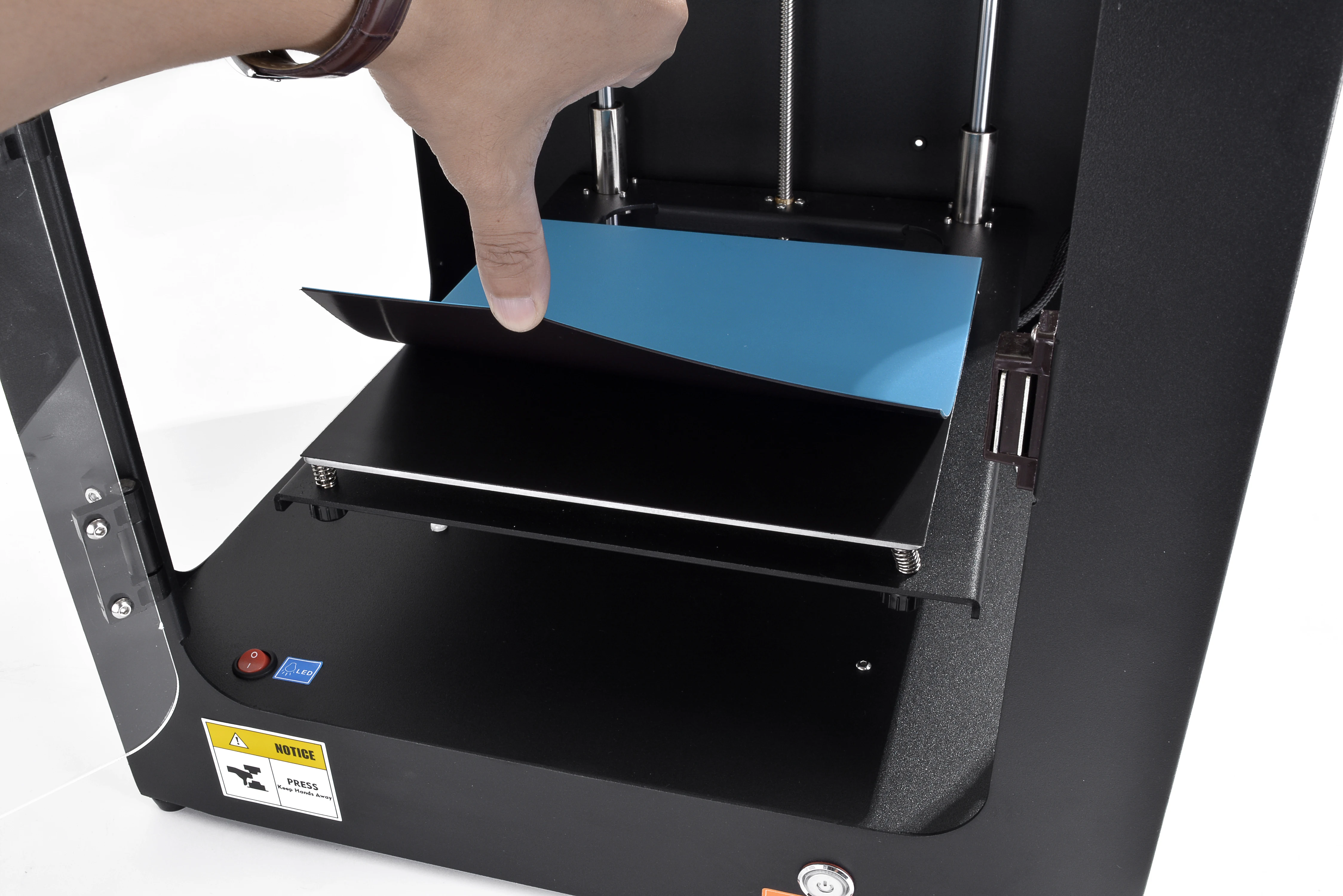Корпус для 3D принтера HUAFAST HS Mini S поддержка ABS ТПУ пла PETG магнитная кровать детей FDM