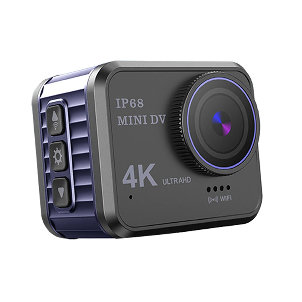 4K Ultra HD Mini Action Camera 10m Waterproof IP68 Sports Dash Cam Video Professional Camcorder Set | Электроника