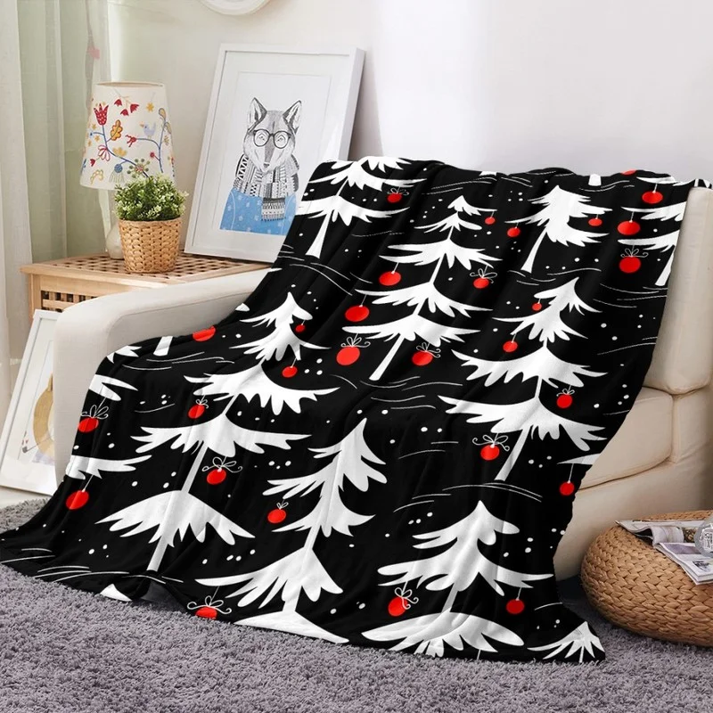 

Cartoon Flanell Decke Frohe Weihnachten Geschenk für Mädchen Jungen Teens 3D Druck Kinder Erwachsene Quilts Home Decor Fashion P