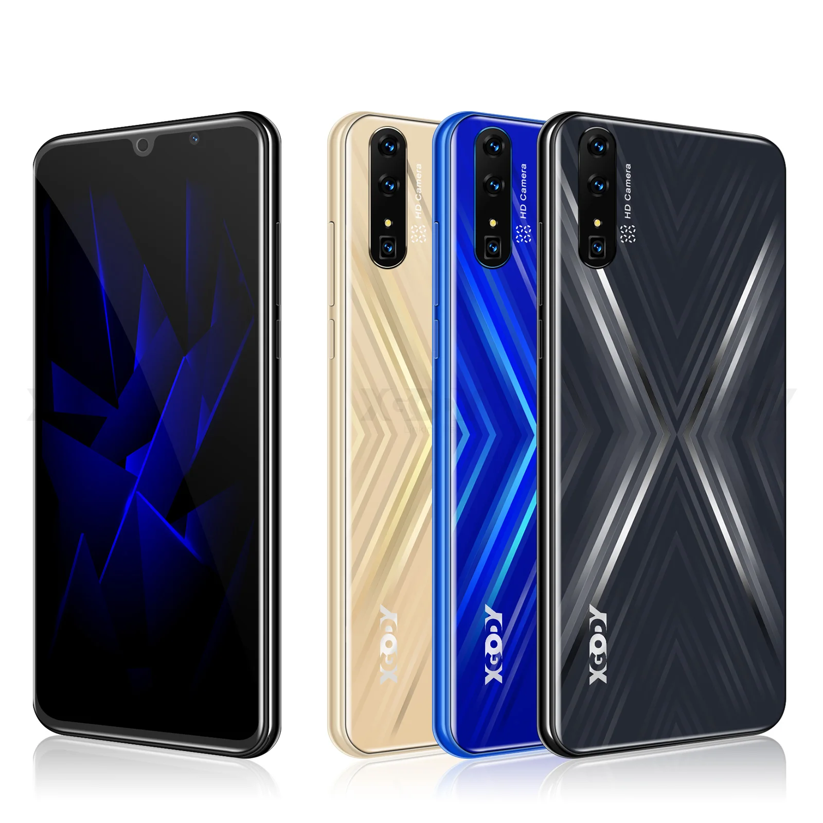 XGODY mateX 3G Смартфон Android 9 0 18:9 qHD MTK6580 2GB16GB 2800 мА/ч Две сим карты 5.0MP Камера GPS Wi Fi 6