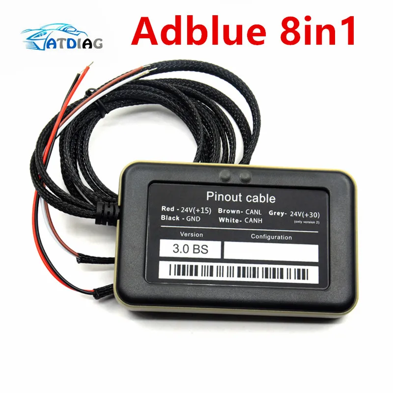 A ++ поддержка качества euro 6 Профессиональный Adblue 8 в 1 эмулятор AdBlue V3.0 с датчиком NOx