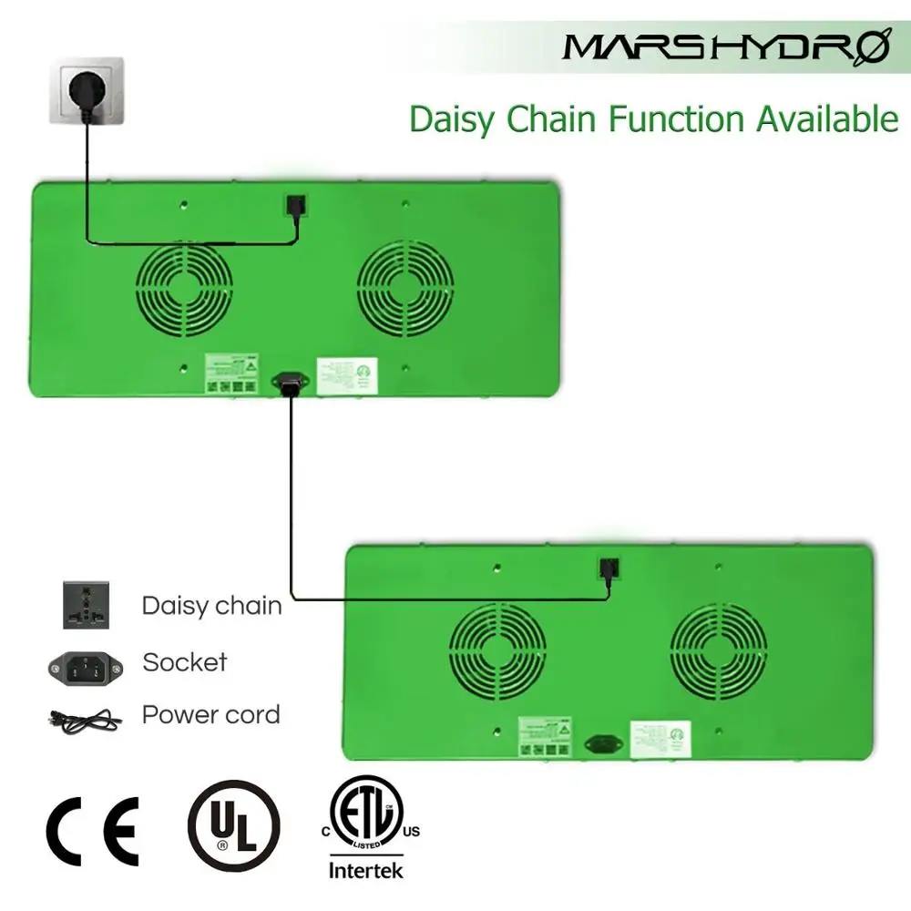 Гидроотражатель Mars 600 Вт светодиодная лампа для выращивания растений|led grow light|grow