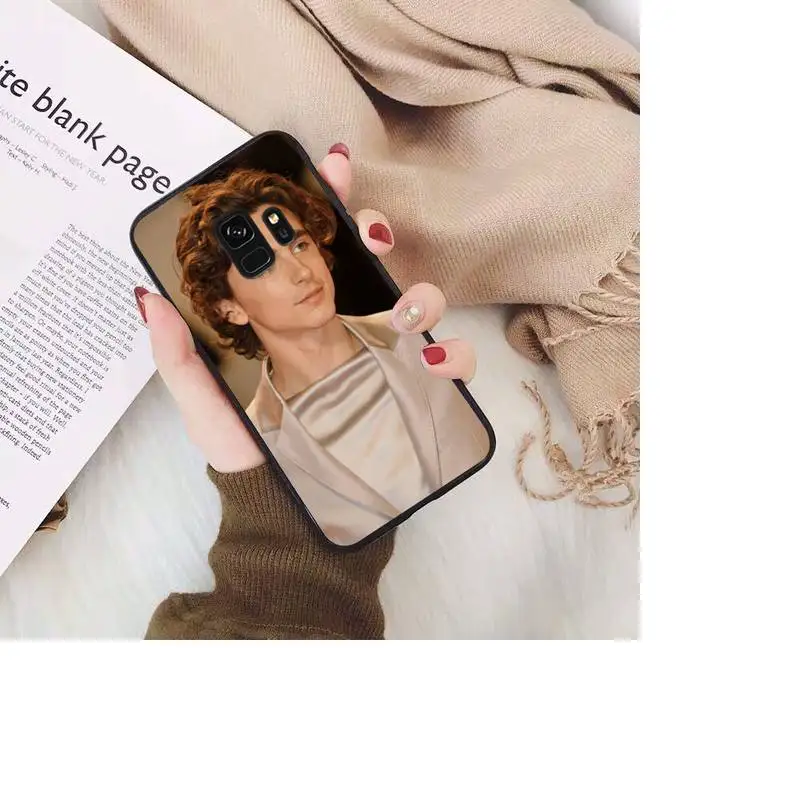 

FHNBLJ timothee chalamet actor Phone Case For Samsung Galaxy S20 S10 Plus S10E S5 S6 S7edge S8 S9 S9Plus S10lite 2020