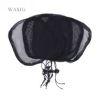 5 шт., накладные пряди для волос конский хвост, регулируемые ремешки на спине, тканевые колпачки, бесклеевая шапочка для парика