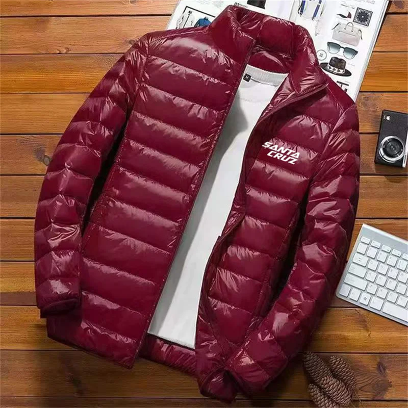 

2022 New Santa Cruz Winter Warm Men's Jacket Jacket Casual Stand-up Collar Windproof Down Jacket Parka Men's Jacket