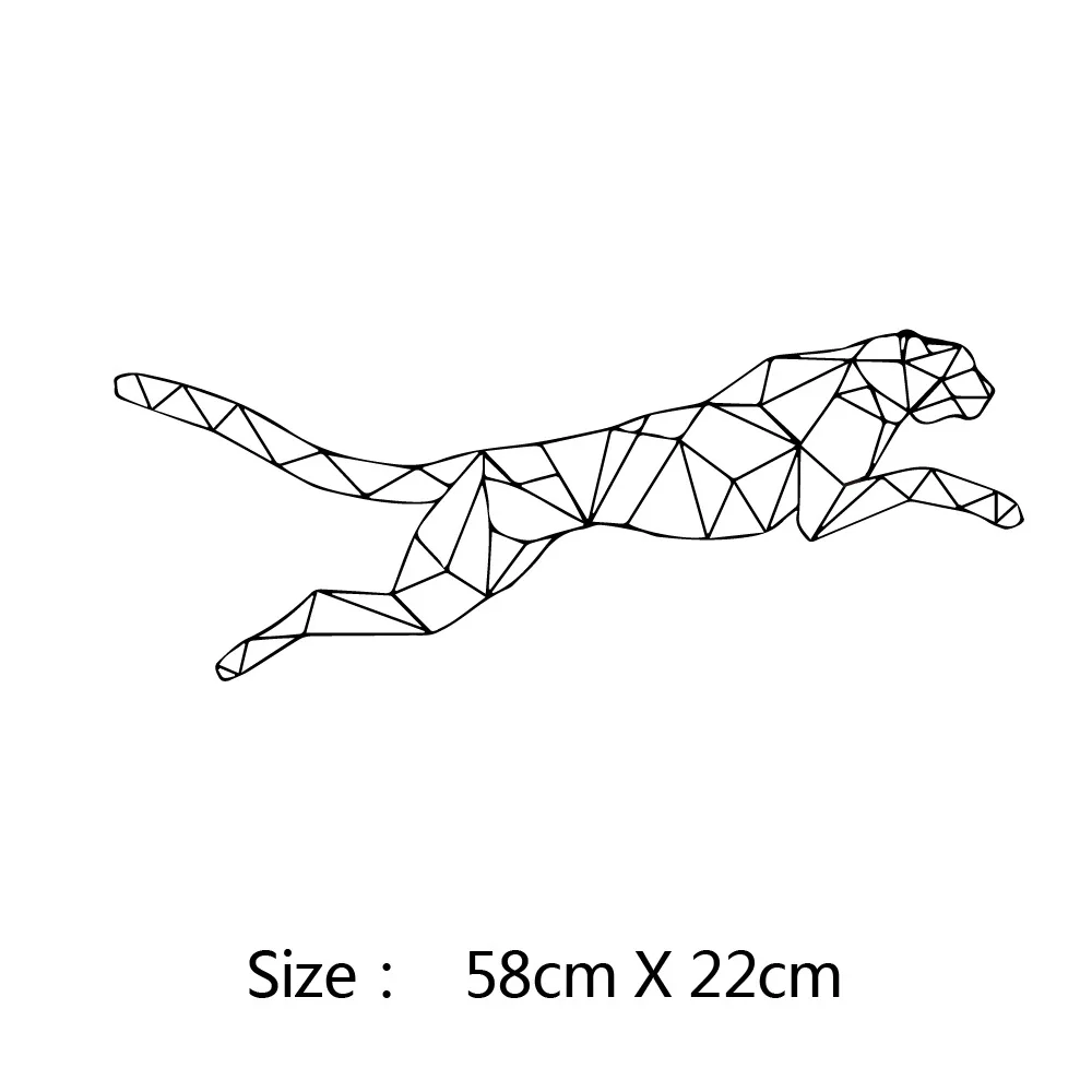 Настенная виниловая наклейка в скандинавском стиле с геометрическим рисунком