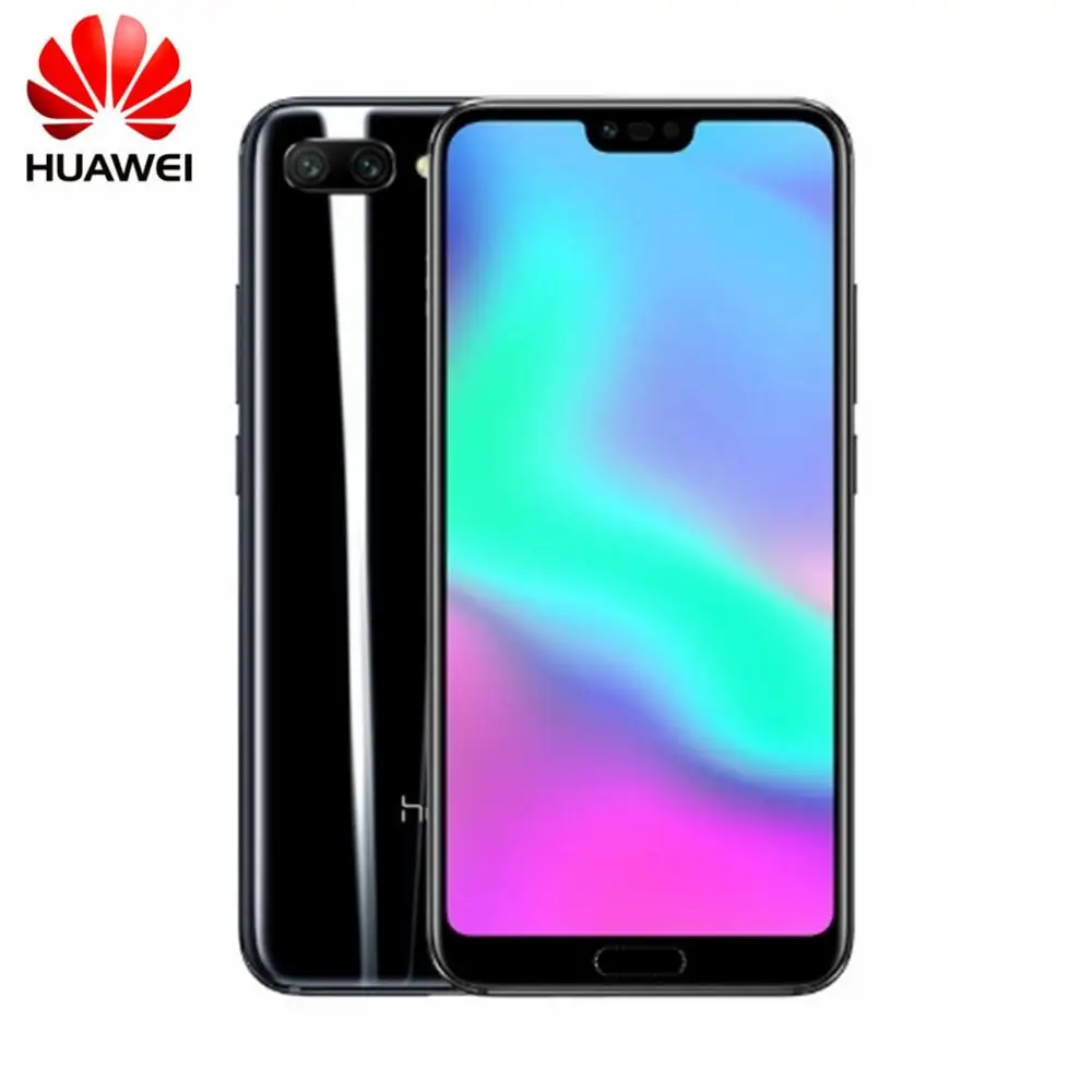 Honor 10 4+ 128G COL-L29 Android 8,1 смартфон 5,84 ''NFC мобильный телефон процессор AI Быстрая зарядка камера 24 МП 3400 мАч