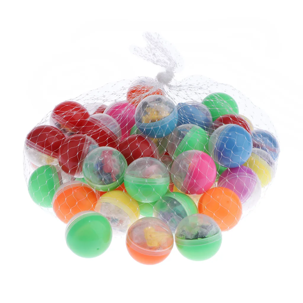 

Разноцветные яйца, 50 шт./компл., мягкие игрушки, сувениры для вечеринок, подарок-сюрприз, 45 мм