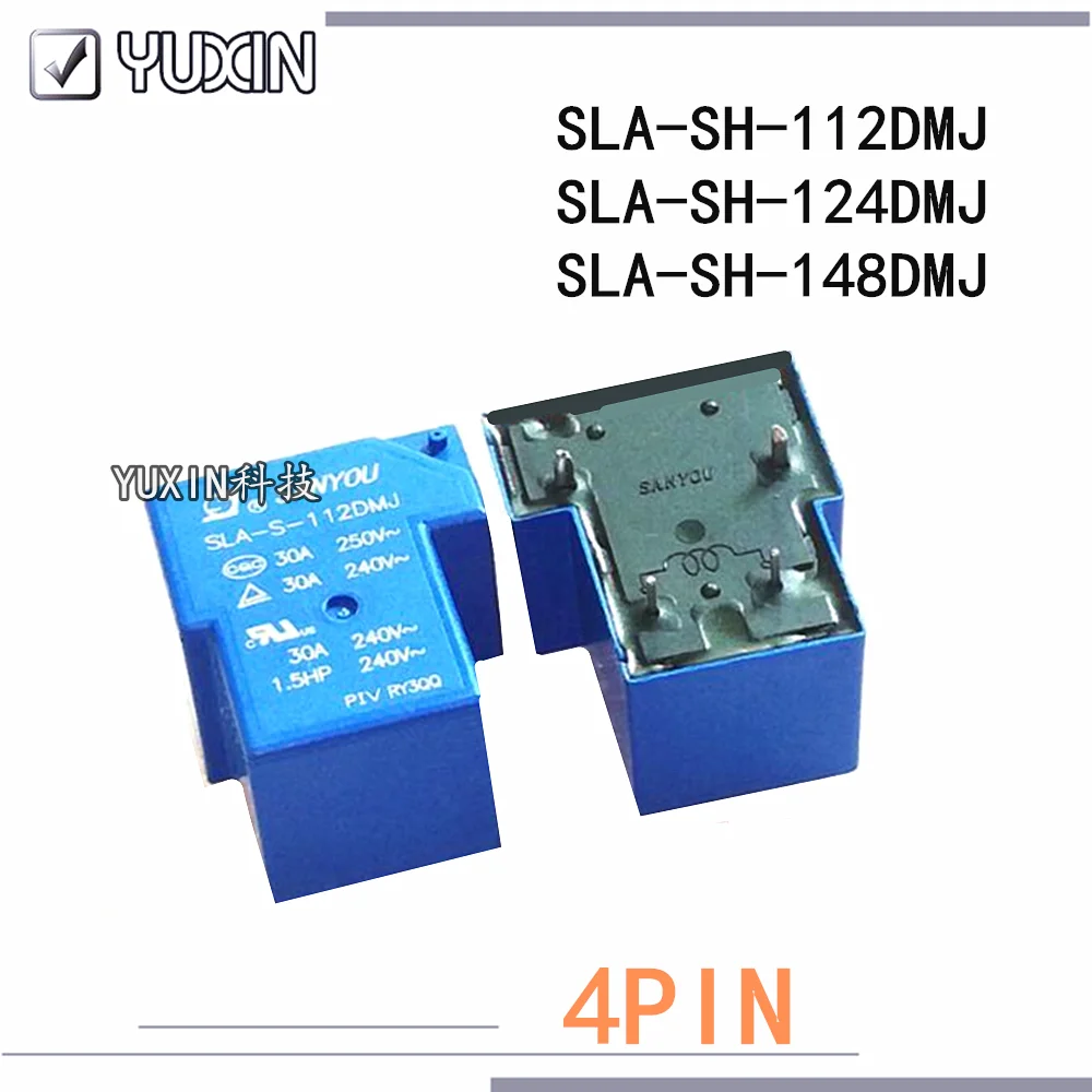 5 шт./лот 100% оригинальный и новый реле SLA-SH-112DMJ 12VDC SLA-S-124DMJ-24VDC объект соглашения о