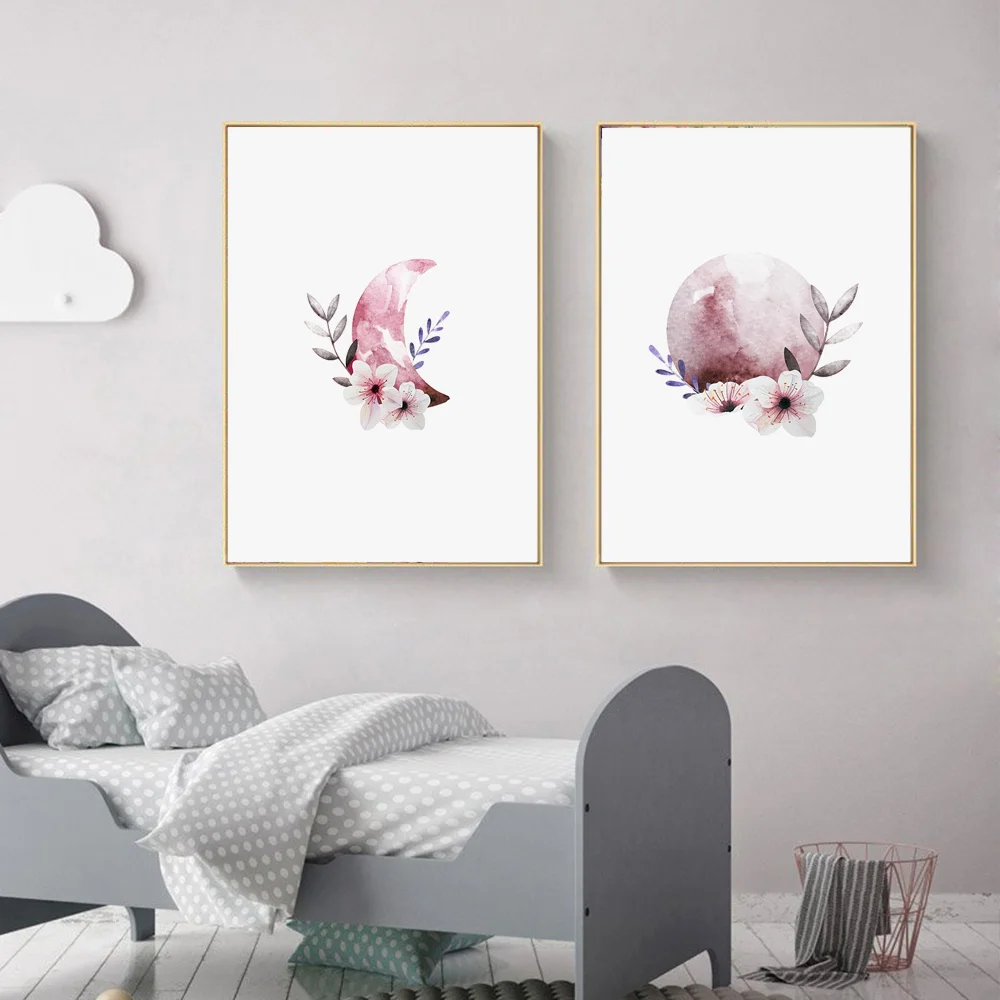 Настенные плакаты и принты в скандинавском стиле минималистичные настенные