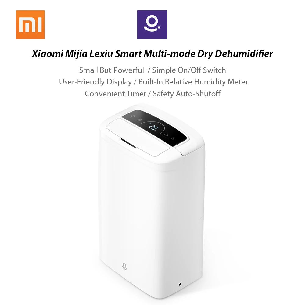 Xiaomi Mijia Lexiu Smart мульти-режим сухой осушитель крыло турбины вентилятор куб. М/ч объем воздуха быстрая сушка одежды для дома