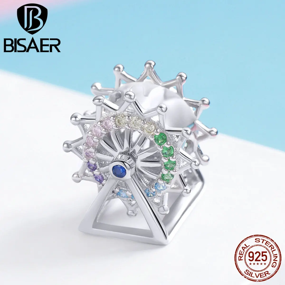 

Женский браслет mesaer, с кристаллами, из 925 пробы серебра