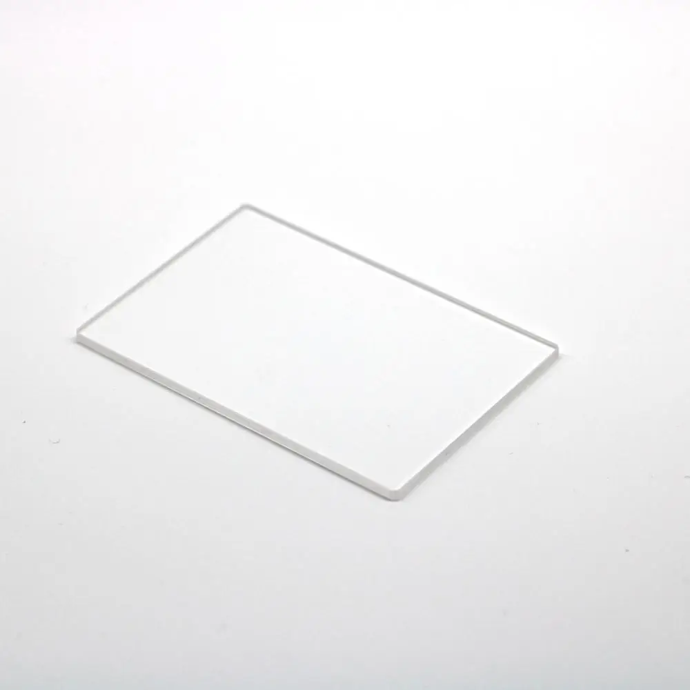 5pcs total protective lens size 60x60mm square uv quartz window glass JGS2