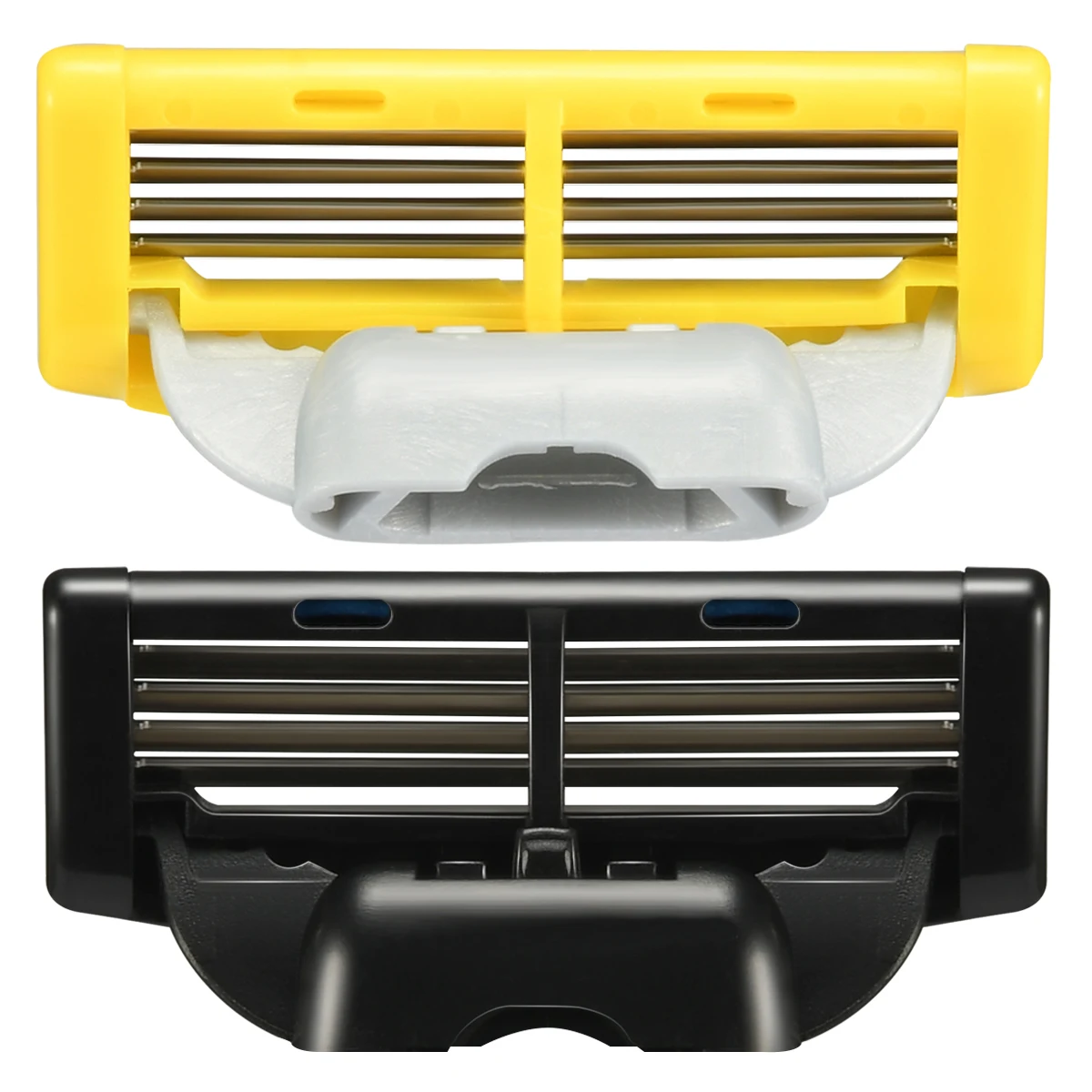 1 ручка + 2 лезвия набор лезвий для мужчин уход за лицом кассеты из нержавеющей