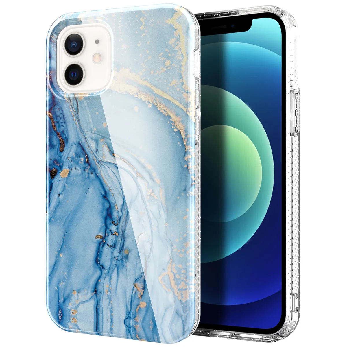 

Slim Anti-drop Cell Phone Case Back Fashion Phone Shell Compatible with 12 mini