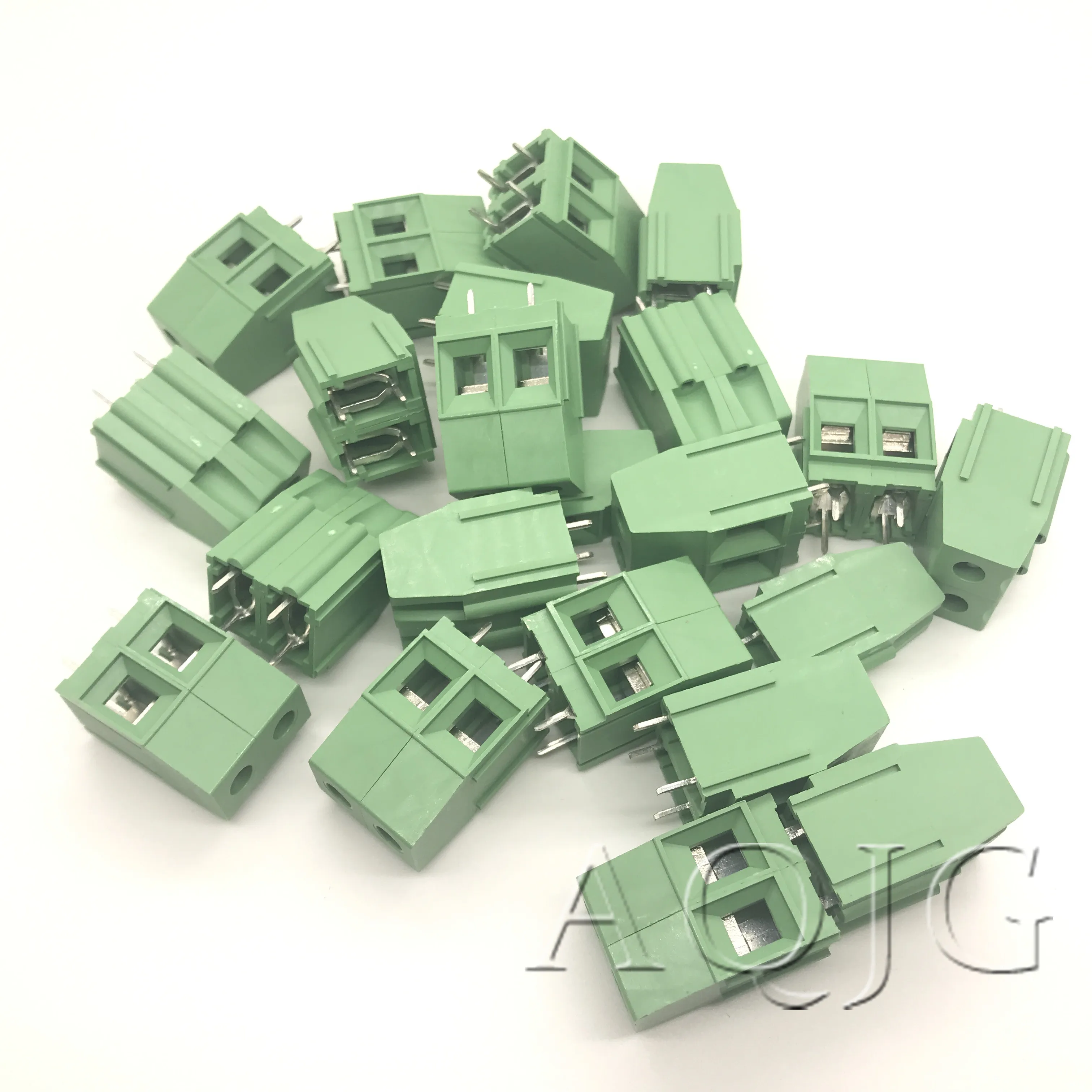 100 шт./лот KF129 3 контакта 5 08 мм концевые разъемы PCB терминал 2 3P 300 в 25 А|pcb terminal|terminal