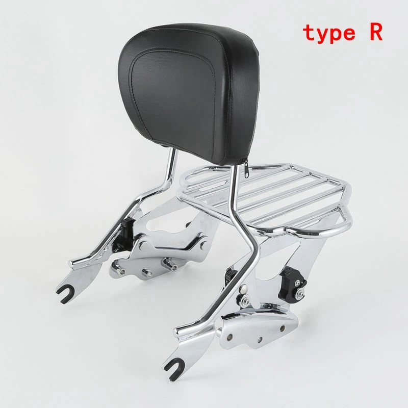 МОТОЦИКЛ Sissy бар спинка крыло воздуха багажная стойка док оборудование для Harley