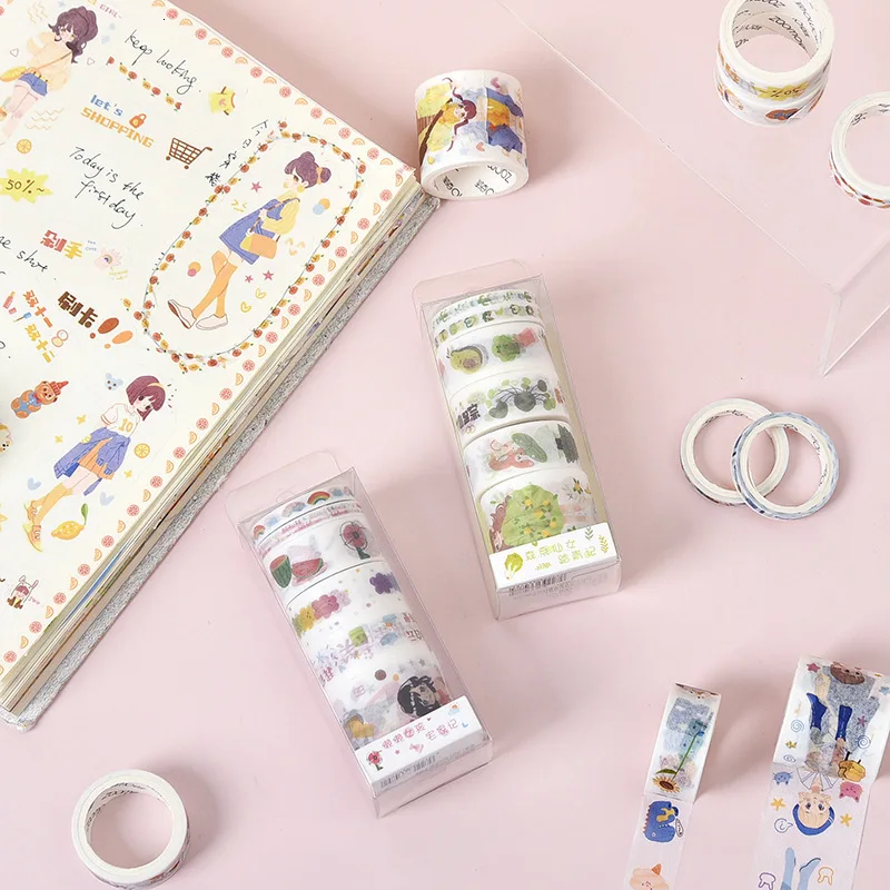 Креативный милый набор декоративного скотча васи &quotMY GIRL&quot Дневник Сделай Сам