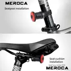 Светодиодный задний фонарь MEROCA WR15 COB для велосипеда, интеллектуальный датчик, стоп-сигнал, зарядка через USB светильник горных и дорожных велосипедов, велосипедные аксессуары